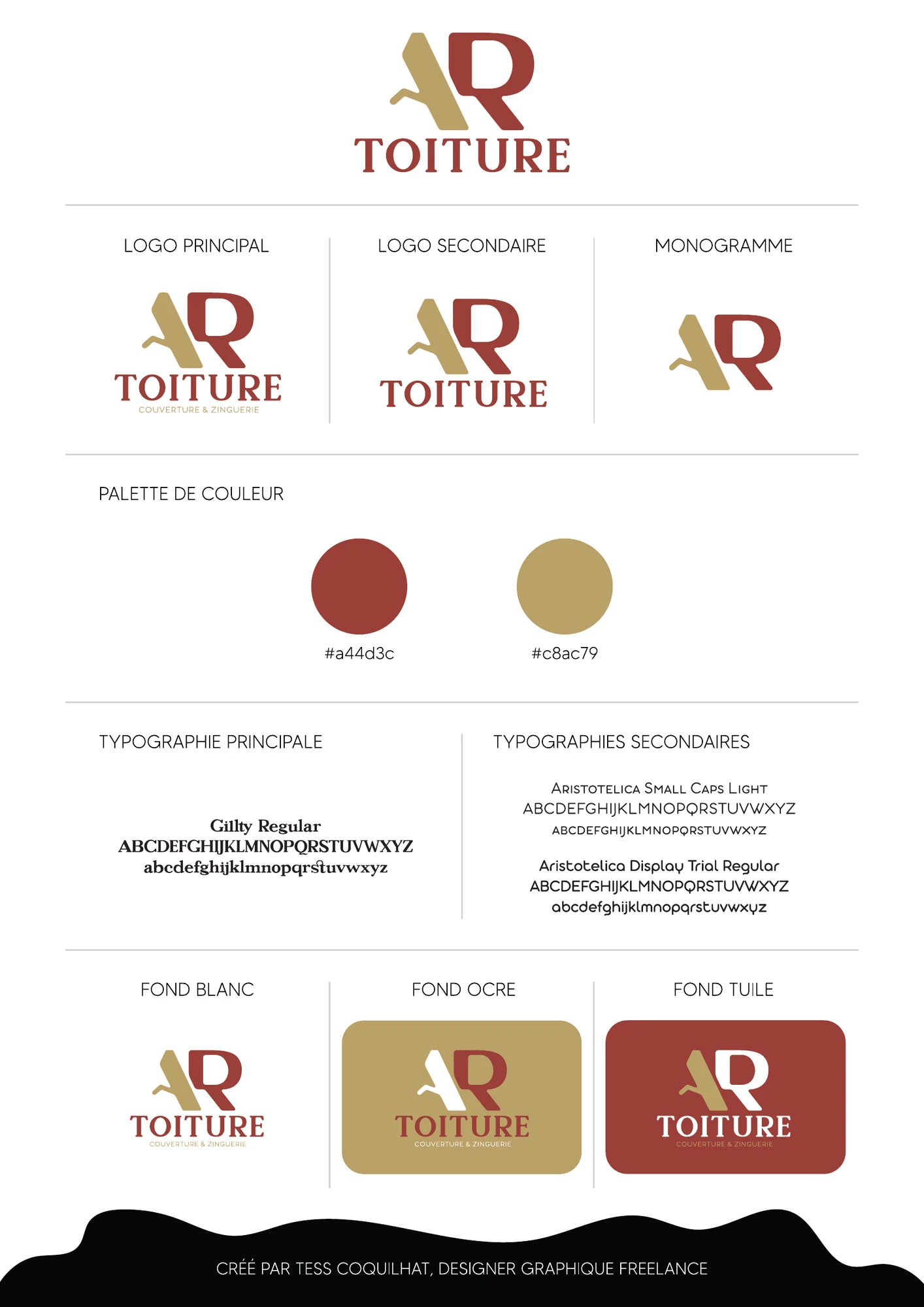 Planche ou support graphique — AR Toiture, 1