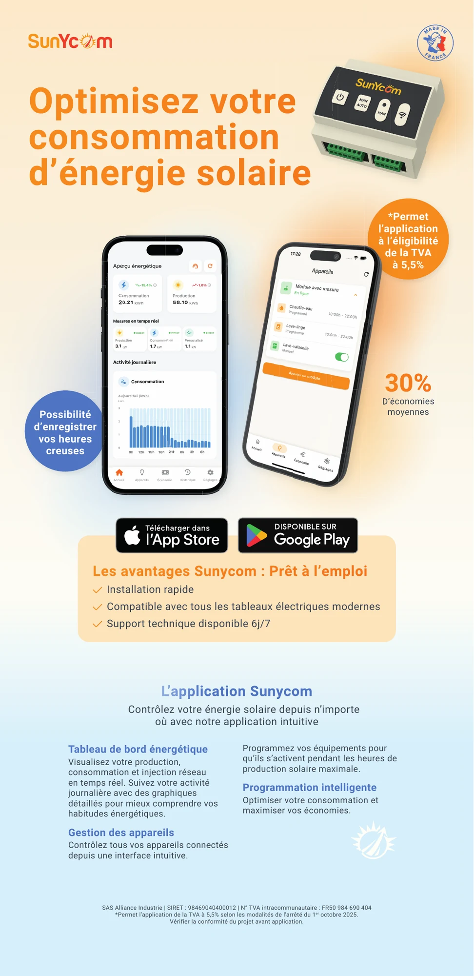 Planche ou support graphique — Sunycom, 1