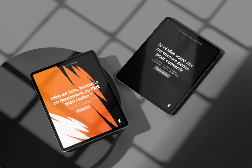 Lordev — Visuels de publications sur tablettes