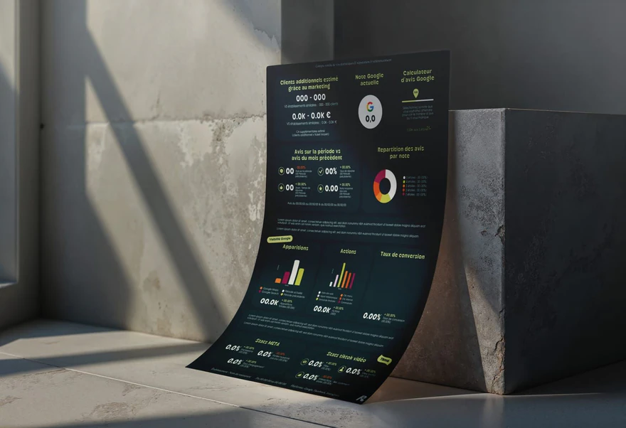Reveal Agency — Affiche des offres et services
