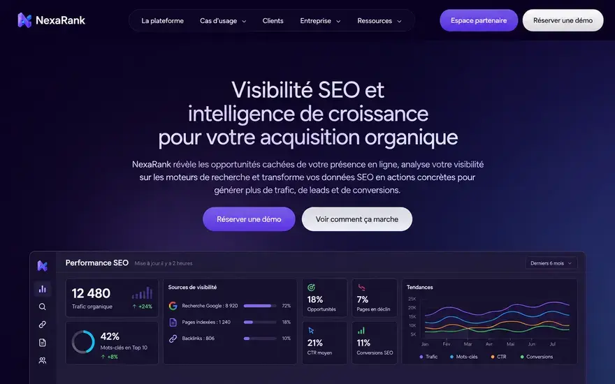 NexaRank — vue 1 sur 3