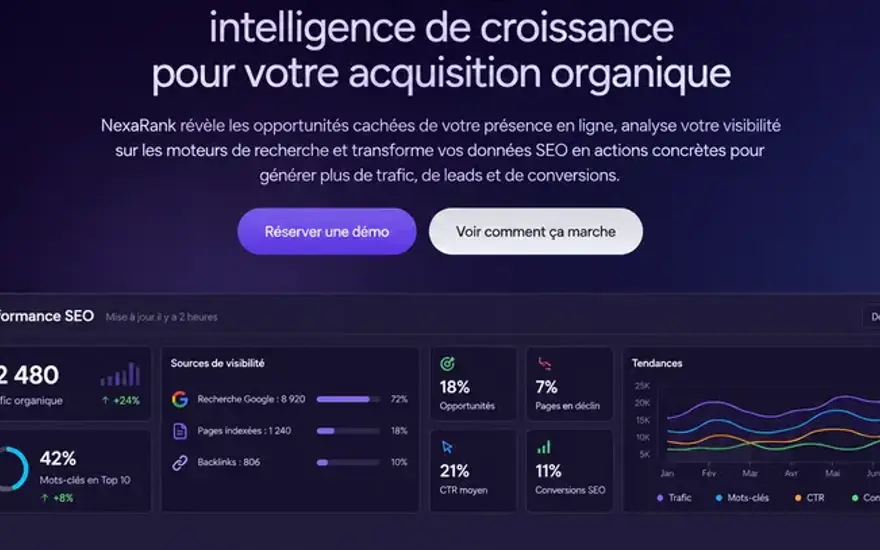 NexaRank — vue 3 sur 3